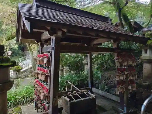 黒龍社（伊奈波神社境内社）の手水舎