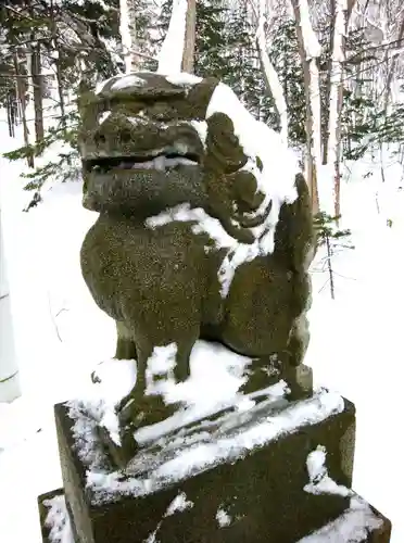 豊富八幡神社の狛犬