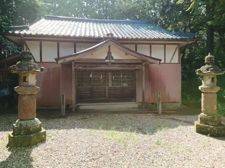 神明社の本殿・本堂