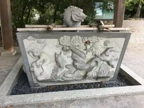 半城土天満神社の手水舎