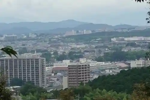 近津尾神社の景色