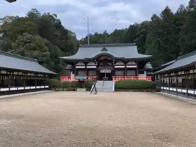 岡田國神社の本殿・本堂