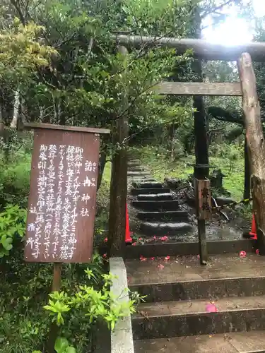 天津神明宮の鳥居