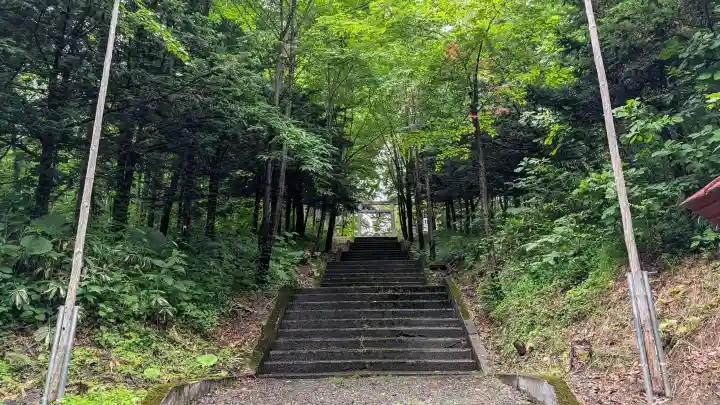 神居神社の景色