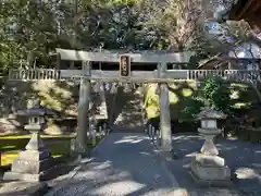 事任八幡宮の鳥居