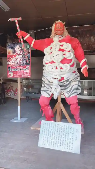 安久美神戸神明社の像