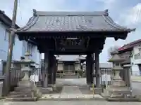 毘沙門堂の山門・神門