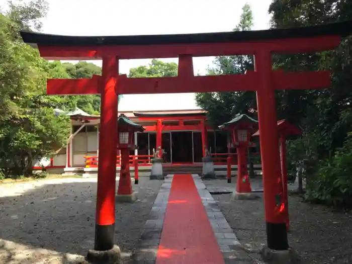 浦島稲荷神社の鳥居