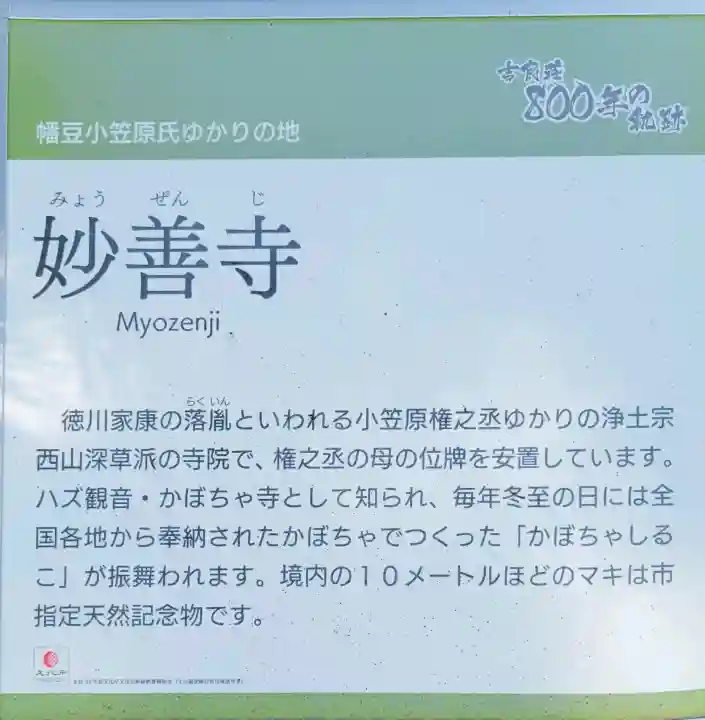妙善寺(ハズ観音)(愛知県)
