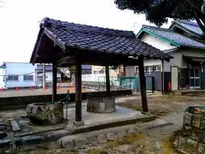 神明社（小渕神明社）の手水舎