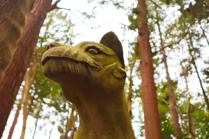 宝登山神社の狛犬