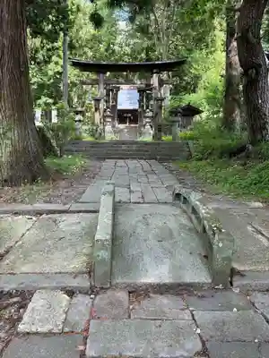 山家神社の鳥居