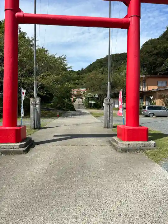 小名浜鹿島神社の鳥居