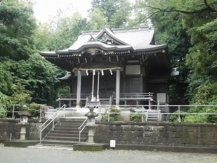 西八朔杉山神社の本殿・本堂