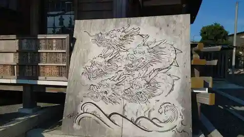 龍口明神社の芸術