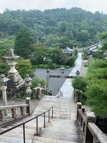 柳谷観音　楊谷寺の景色