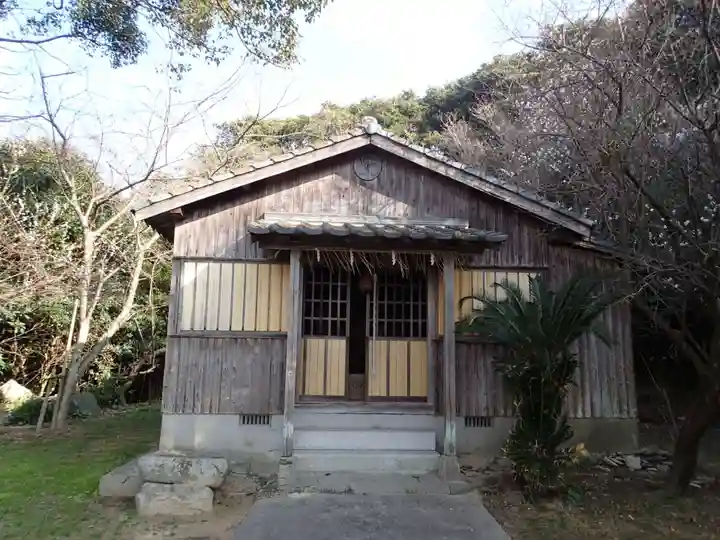 弘天神社(志賀海神社摂社)の本殿・本堂