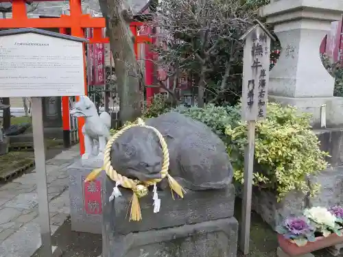 平河天満宮の狛犬