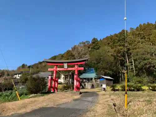 熊野神社の鳥居