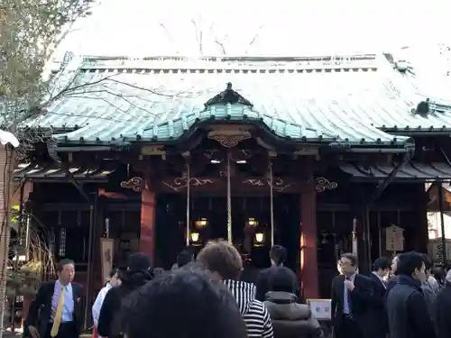 赤坂氷川神社の本殿