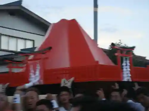 北口本宮冨士浅間神社のお祭り