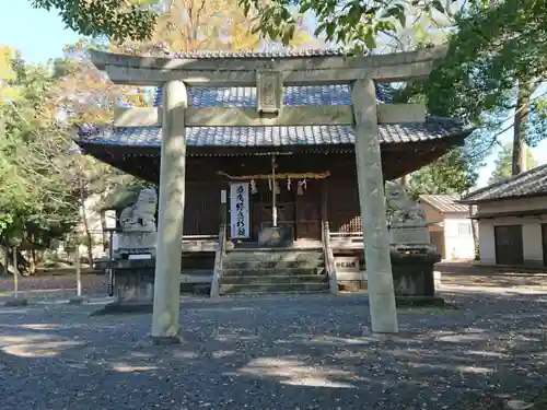 軍神社の鳥居