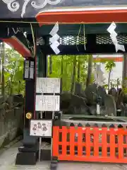 鉾神社の手水