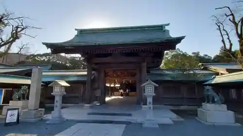 宗像大社の山門・神門