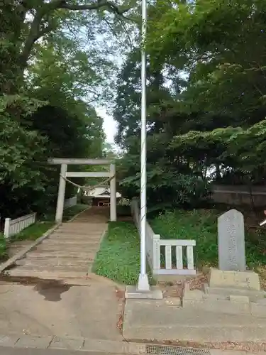 芳賀神社の鳥居