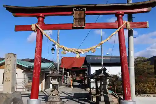 大鏑神社の鳥居