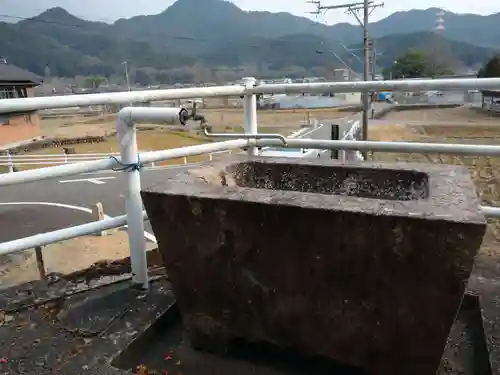 白鬚神社の手水