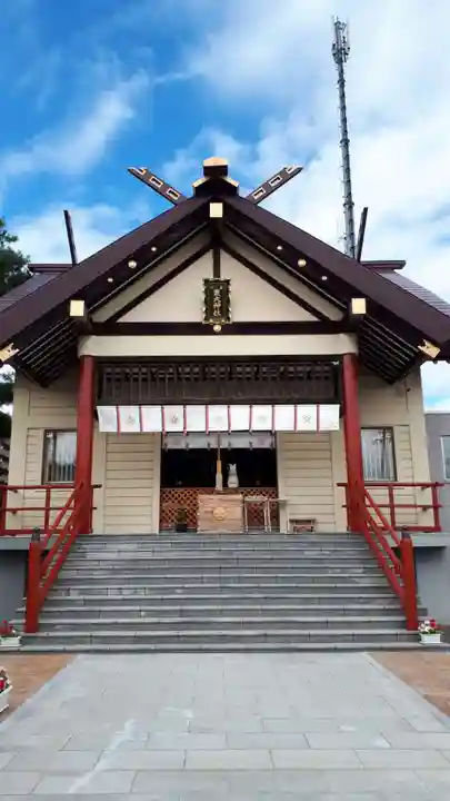 新川皇大神社の本殿・本堂