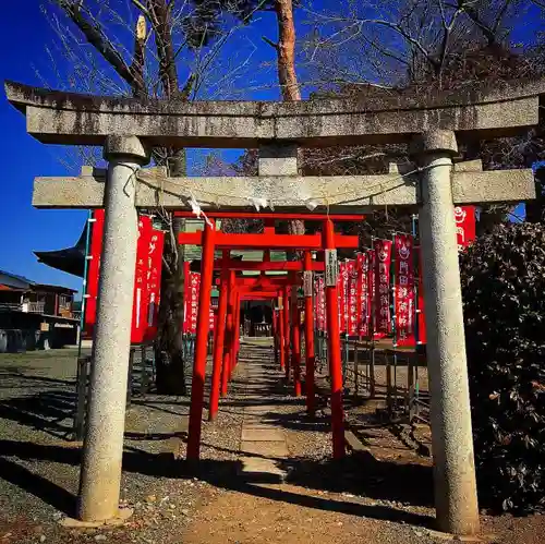 門田稲荷神社の鳥居