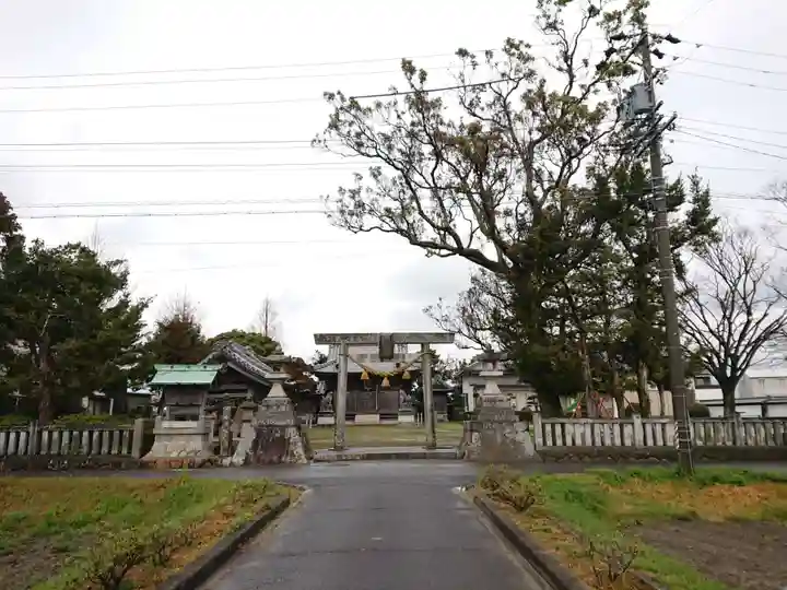 神明社の周辺