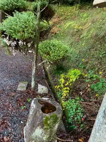 櫻田八幡宮の手水舎