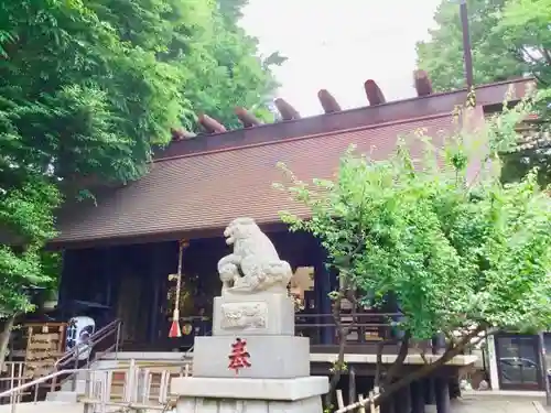 高円寺氷川神社の狛犬