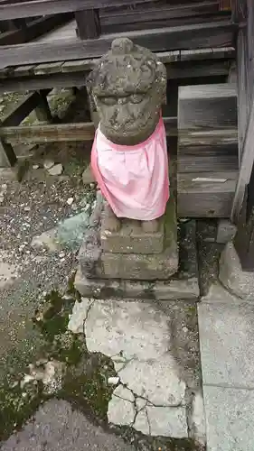 熊野神社の狛犬