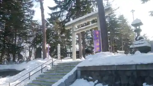 上川神社の鳥居