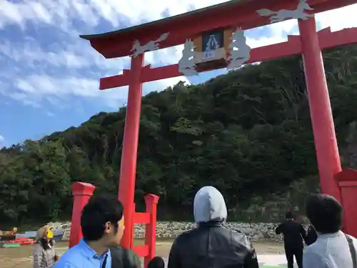 元乃隅神社の鳥居