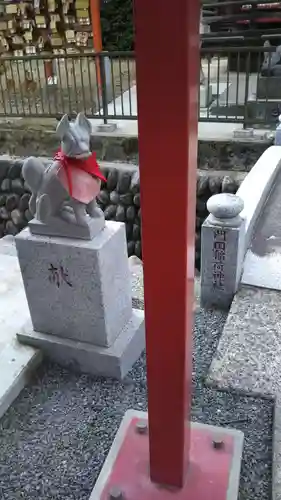 門田稲荷神社の狛犬