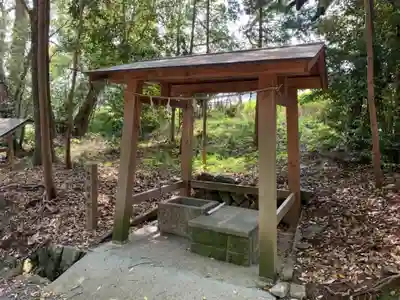 比佐豆知菅原神社の手水舎