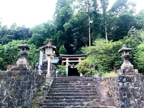 落立神社の鳥居