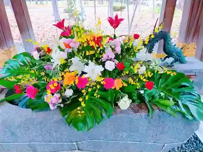 彌彦神社　(伊夜日子神社)の手水舎