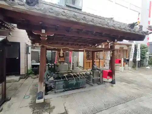 袋町お聖天　福生院の手水舎