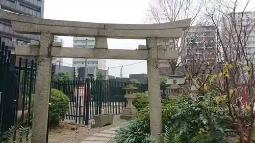 成子天神社の鳥居