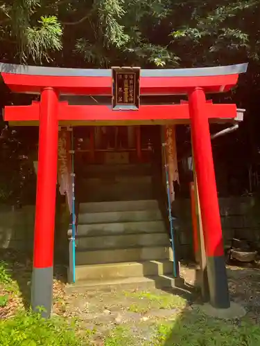 帆柱稲荷神社の鳥居