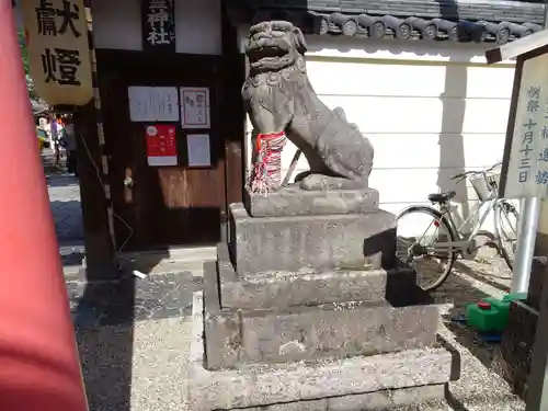 御霊神社の狛犬