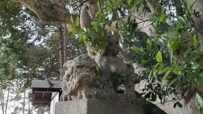 厳神社の狛犬
