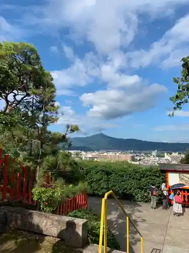 建勲神社の景色