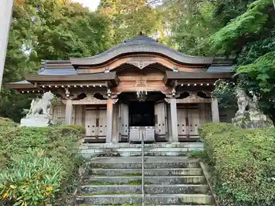 建水分神社の本殿・本堂